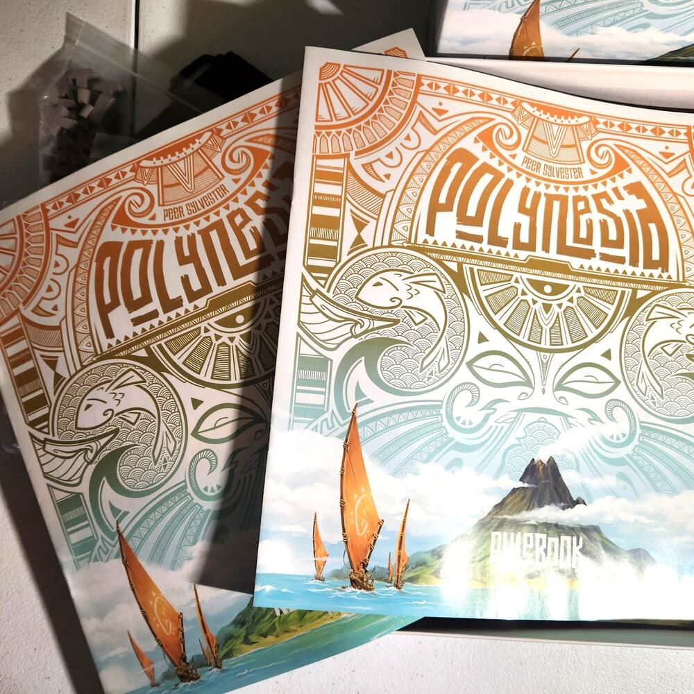 Polynesia Strategy Board Game by Peer Sylvester 2-4 Player Escape the Volcano - Picture 6 of 9